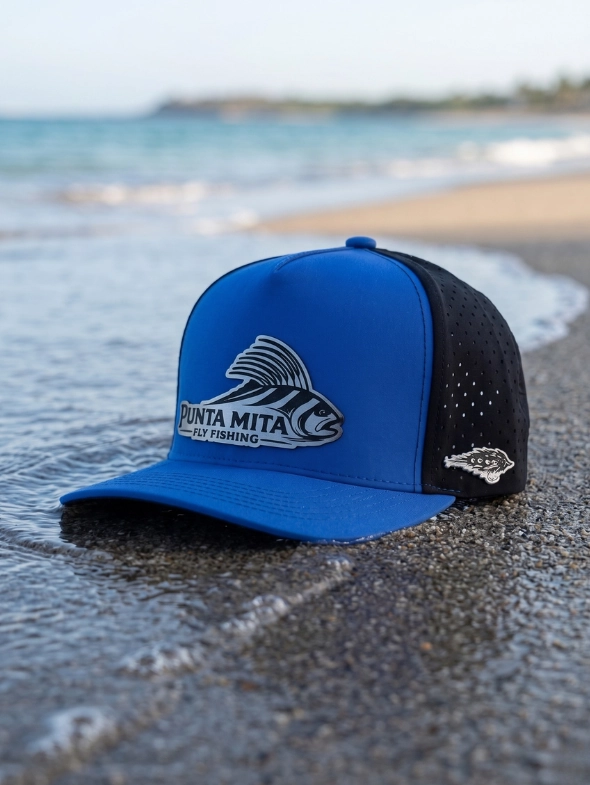 Blue & Black Cap