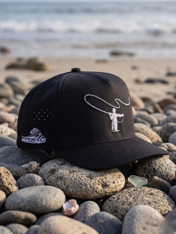 Black Fisherman Cap